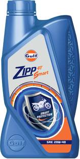Gulf ZIPP 4T SMART 20W40 2 Wheeler Bike Engine Oil High Performance Engine Oil