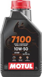 MOTUL 7100 4T10W-50Ester core 100% Ester Full-Synthetic Engine Oil