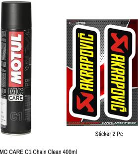 MOTUL MTCD-063 MC CARE C1 & STICKER Chain Oil