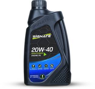 Signate 20W40 4T Engine Oil for Bikes Power Formula High Performance Engine Oil