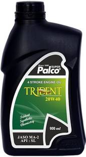PL SUPER PALCO TRIDENT 20W40, JASO MA2, API SL Grade Multigrade Engine Oil for 4 Stroke 2/3 Wheelers Multi-Grade Engine Oil