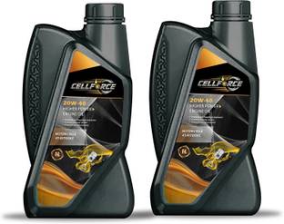 CELLFORCE 20W40 Hi-Tech Full Synthetic Engine Oil for Bikes & Motorcycles | Power Formula for High Performance Engine Oil