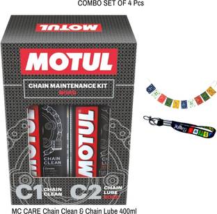 MOTUL MC CARE C1 & C2 MTCD-047 FN-3 & Key Chain Small Chain Oil