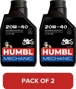 Neosol combo pack #2 20w40 4T Engine oil for all types of modern bikes and automatic gearless scooter High Performance Engine Oil