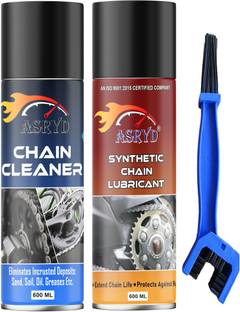 ASRYD Chain Cleaner And Chain Lubricant Synthetic With Brush Good Quality Chain Cleaner And Chain Lubricant Synthetic With Brush Chain Oil