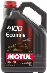 MOTUL 4100 Ecomile SAE 5W-30 Synthetic Blend Engine Oil