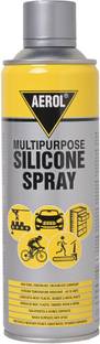 Aerol Silicone Lubricant Spray, Grade 70 Rejuvenates & shines surfaces Lubricates , Odourless, Colourless & Non-Toxic Lubricant (300g) Grease