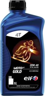 Elf Moto 4 Gold 20W-40 API SN Technosynthese (Semi Synthetic)
