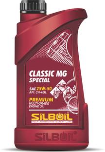 SILBOIL CLASSIC MG SPECIAL SAE 25W-50 ( API: CH-4/SL ) High Performance Multi-Grade Engine Oil