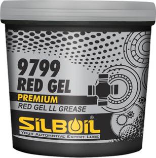 SILBOIL PREMIUM RED GEL | NLGI-2.5 Certified Superior Performance | Heavy-Duty Lithium Based Grease