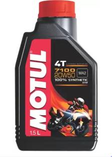 MOTUL 7100 4T 20W-50 Full-Synthetic Engine Oil