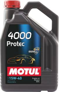 MOTUL 4000 Protec 15W-40 (3.5L) API CI-4/SL Mineral Engine Oil Mineral Engine Oil