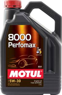 MOTUL 8000 Perfomax 5W-30- Dashboard & Car Shine Full-Synthetic Engine Oil