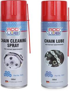 ADDLUB Premium Quality Chain Cleaner and Chain Lube Combo 500ML chain lube and cleaner Chain Oil