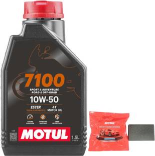 MOTUL 7100 4T 10W-50 7100 4T 10W-50 1.5L WITH SPONGE Full-Synthetic Engine Oil