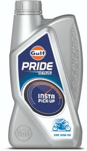 Gulf Pride 20W-50 2 Wheeler Bike High Performance Engine Oil