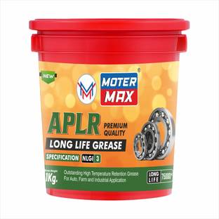 MOTER MAX New_Premium_Quality 1kg Long LIfe NlGI-4 calcium Based Wheel Bearing APLR Grease