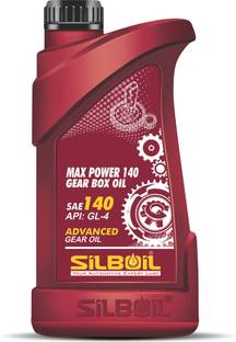 SILBOIL MAX POWER EP-140 (API GL-4) | Suitable For Chain Lube and Transmissions | Advanced Long-Lasting Gear Oil