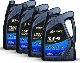 Signate 15w40 Car Extra Premium Platinum 4 Wheeler Passenger Car High Performance Engine Oil