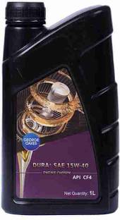 George Oakes DURA+ SAE 15W-40 Synthetic Engine Oil | Premium Engine Protection & High-Performance Advanced Lubricant for Trucks & Cars | API CF4 | Heavy Duty Engine Oil