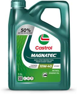 Castrol MAGNATEC 10W-40 API SN Part Petrol Cars Full-Synthetic Engine Oil