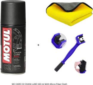MOTUL C2 Chain Lube + Micro Fiber Cloth MC CARE C2 CHAIN LUBE Chain Oil