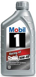 MOBIL 1 Racing 4T 10W-40 Advanced Full-Synthetic Engine Oil