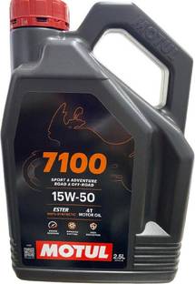 MOTUL 7100 4T 15W50 100% Synthetic Ester Full-Synthetic Engine Oil