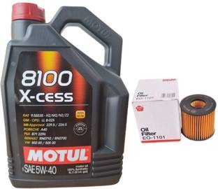 MOTUL 8100 XCESS 5W40 ENGINE OIL & OIL FILTER FOR COROLLA ALTIS Full-Synthetic Engine Oil