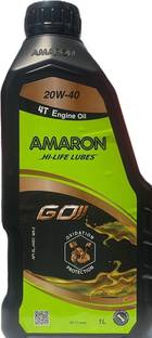 Amara raja Amaron - Go - 20W40 Engine Oil 1L Full-Synthetic Engine Oil