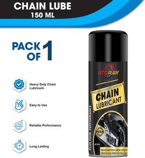Atoray Bike Chain Lube / Lubricant Spray Cleaner For All Chain Type | Lubrication | Rust & Corrosion protection | Prevent Chain Breakage | Noise Chain Oil