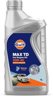 Gulf MAX TD 15W40 4 Wheeler Passenger Car High Performance Engine Oil