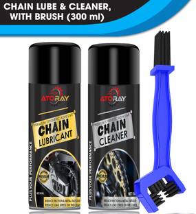Atoray Bike Chain Lubricant and Chain Cleaner Spray With Cleaning Brush For Motorcycle and Bicycle Chain Oil
