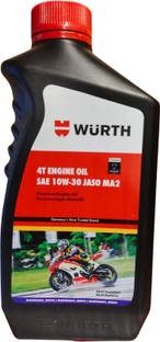 Wurth W-SAE 10W-30 API SL/JASO MA2 BS-VI_nx High Performance Engine Oil