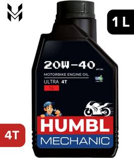 HUMBL Mechanic ULTRA 4T 20W-40 1L | Engine oil for Motorbike | High Performance Engine Oil