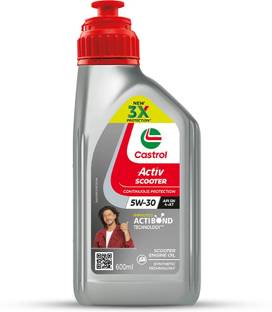 Castrol Activ SCOOTER 5W-30 4-AT for Honda BS VI Scooters 3X Protection with Actibond Technology for BS VI Scooters |API SN & JASO MB Synthetic Blend Engine Oil