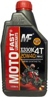 Moto Fast 20W40 1200ml Engine Oil 20W40 Synthetic Blend Engine Oil