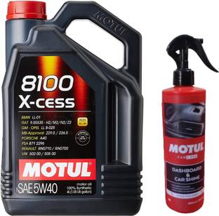 MOTUL 8100 XCESS 5W-40(4L)+DASH BOARD(500ML) SAE 5W-40 Full-Synthetic Engine Oil