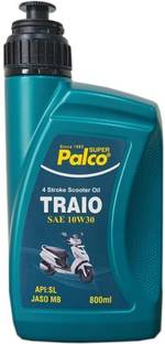 PL SUPER PALCO TRAIO-10W30, JASO MB,API:SL - 4 Stroke Engine Oil Smooth & Easy Driving | 4 Stroke Generation Gearless Scooters Using CVT Full-Synthetic Engine Oil