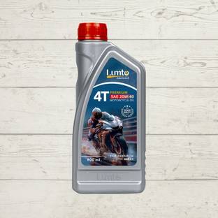 LUMTO 4T PREMIUM NEW 20W40 900ml P1 for Bike Petrol Engine Oil for Four Stroke Bikes High Performance Engine Oil