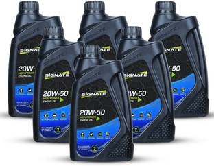Signate 20W50 API Semi Synthetic Engine Oil for Bikes High Performance Engine Oil