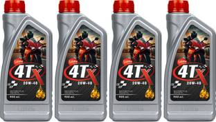 LUMTO 20W40 4TX 900ml P4 for Bike Petrol Engine Oil for Four Stroke Bikes High Performance Engine Oil