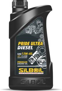 SILBOIL PRIDE ULTRA DIESEL SAE 15W-40 ( API: CI-4/SM Certified ) Premium Turbo Diesel High-Mileage Engine Oil