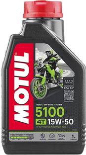 MOTUL 5100 4T 15W50 TECHNOSYNTHESE R15 OIL FILTER Synthetic Blend Engine Oil