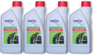 EBRON Radiator Antifreeze Coolant, Tropical Formula Engine Coolant, For Car & Bike, 4L Coolant Green