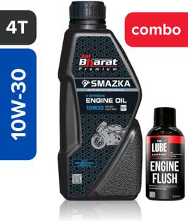 Smazka COMBO 10W-30 Engine Oil + Engine Flush | 10W-30 | Suitable for Motorbikes High Performance Engine Oil