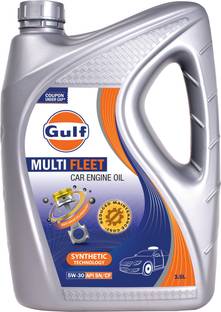 Gulf MULTI FLEET 5W30 4 Wheeler Passenger Car High Performance Engine Oil