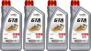 LUMTO GTA SL 20W40 4T 900ml P4 for Bikes High Performance Engine Oil