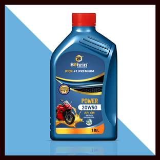 behrin NEW_20W 50 4T PREMIUM LUBRICANTA API-SN BS6 READY Synthetic Blend Engine PACK 1 Synthetic Blend Engine Oil