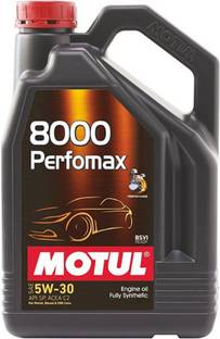 MOTUL 8000 PERFOMAX 5W30 ENGINE OIL FOR CAR - 3 L 5W30 Full-Synthetic Engine Oil